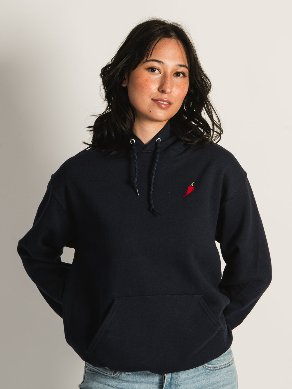HOTLINE APPAREL PEPPER BRODÉ HOODIE - DÉGAGEMENT