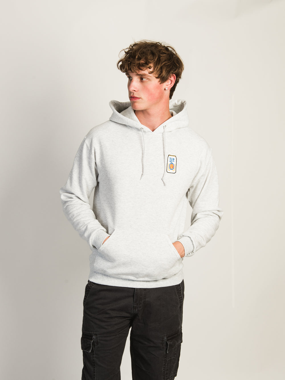 LIT EMBROIDERED HOODIE - CLEARANCE