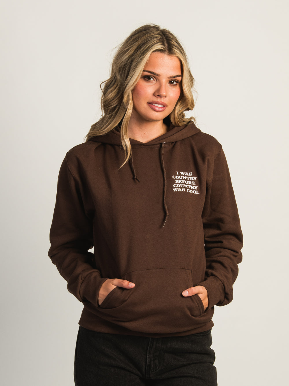 SWEAT À CAPUCHE BRODÉ COUNTRY