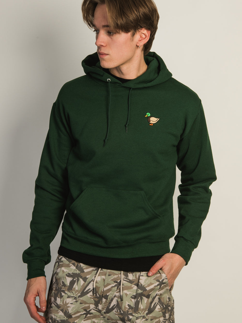 HOTLINE APPAREL DUCK EMBROIDERED HOODIE - Boathouse