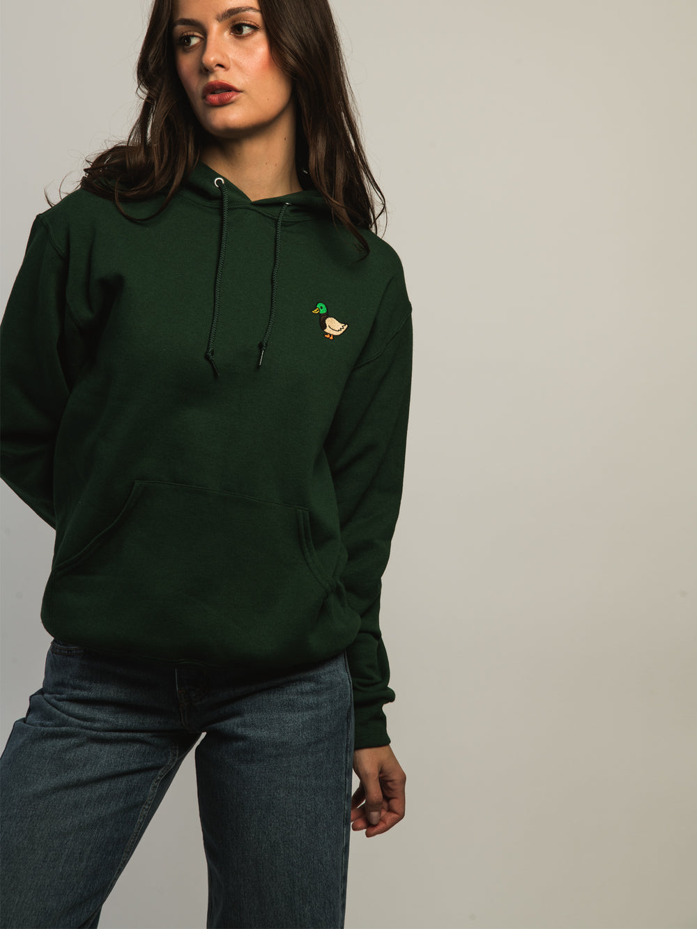 HOTLINE APPAREL DUCK EMBROIDERED HOODIE - Boathouse