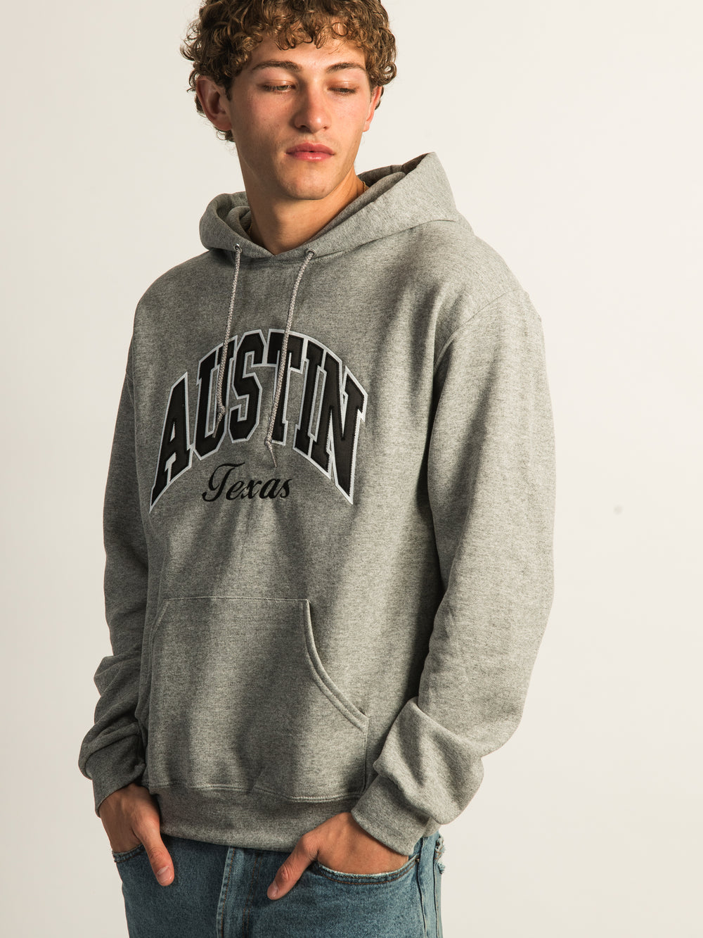 HOTLINE APPAREL AUSTIN EMBROIDERED HOODIE