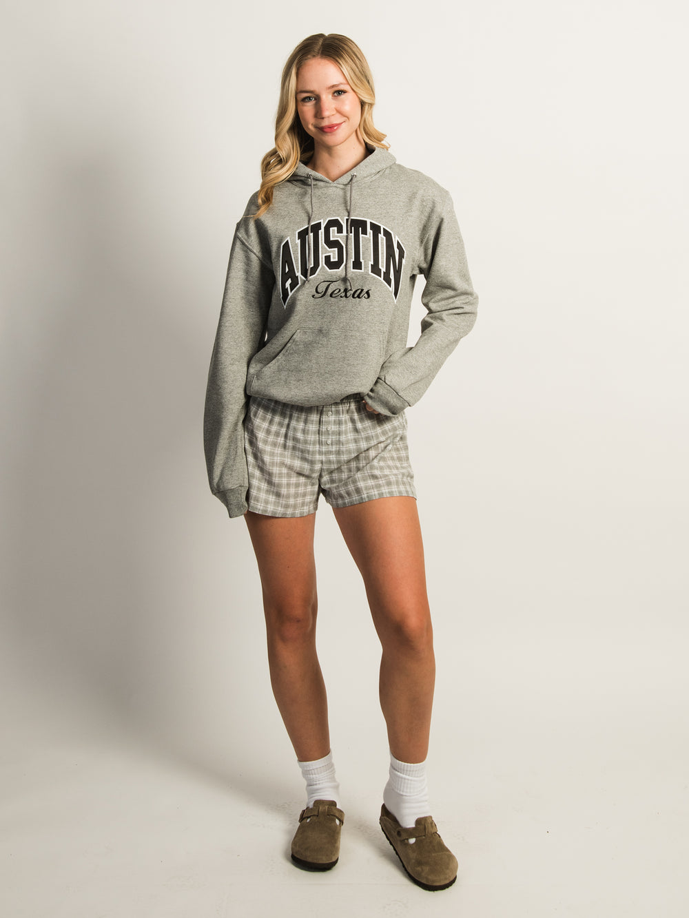 HOTLINE APPAREL HOTLINE APPAREL AUSTIN EMBROIDERED HOODIE - Boathouse