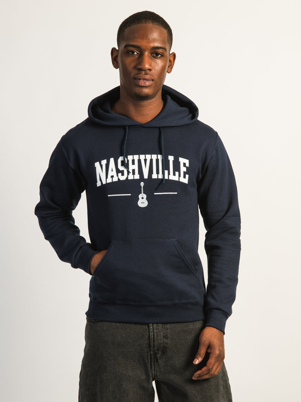 HOTLINE APPAREL HOTLINE APPAREL NASHVILLE EMBROIDERED HOODIE - Boathouse