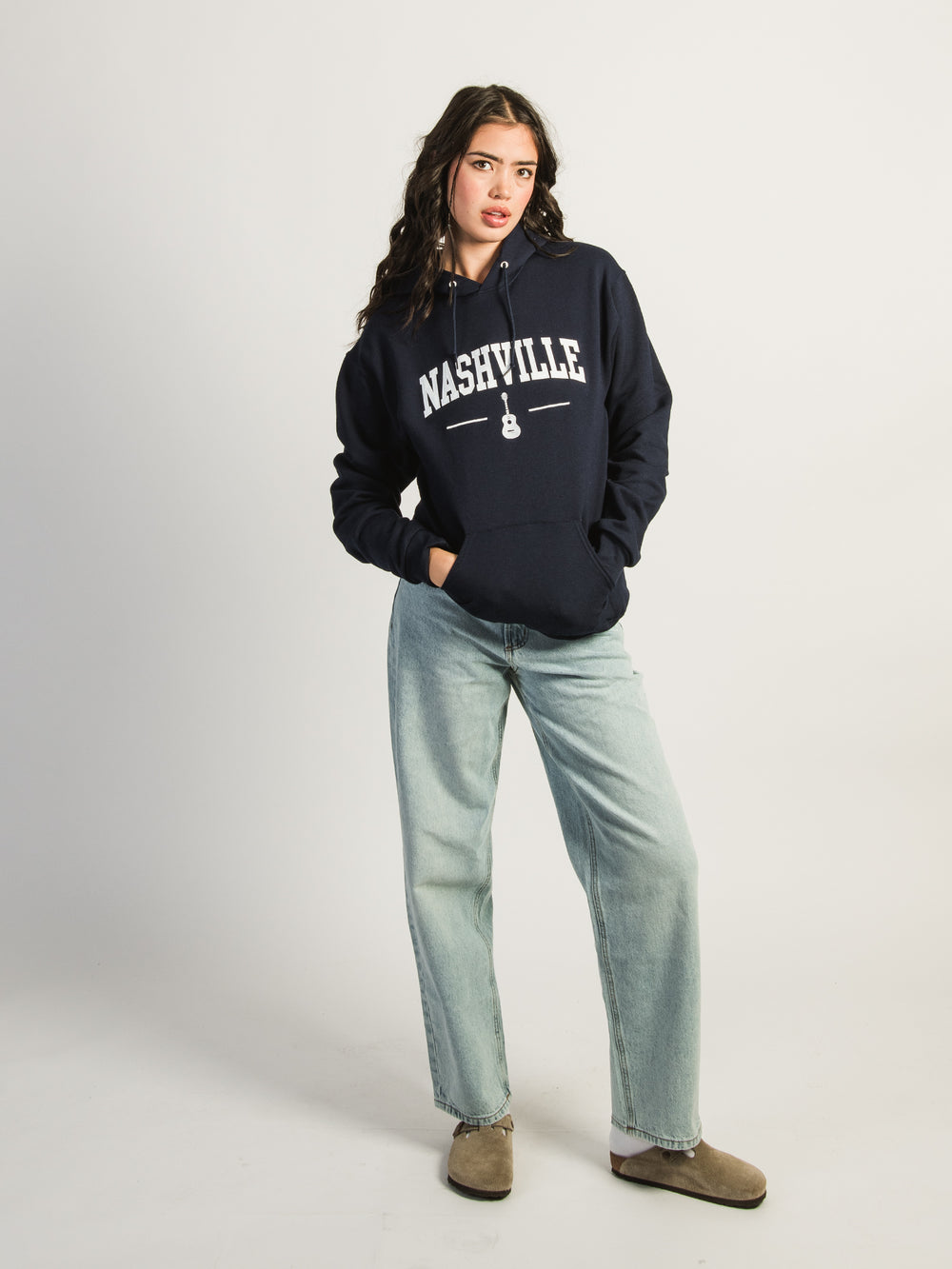 HOTLINE APPAREL NASHVILLE EMBROIDERED HOODIE