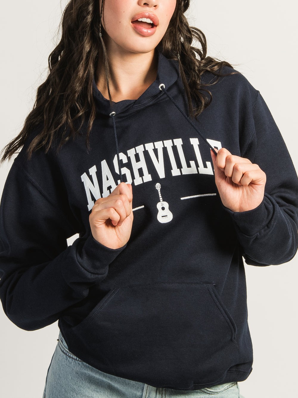 HOTLINE APPAREL NASHVILLE EMBROIDERED HOODIE