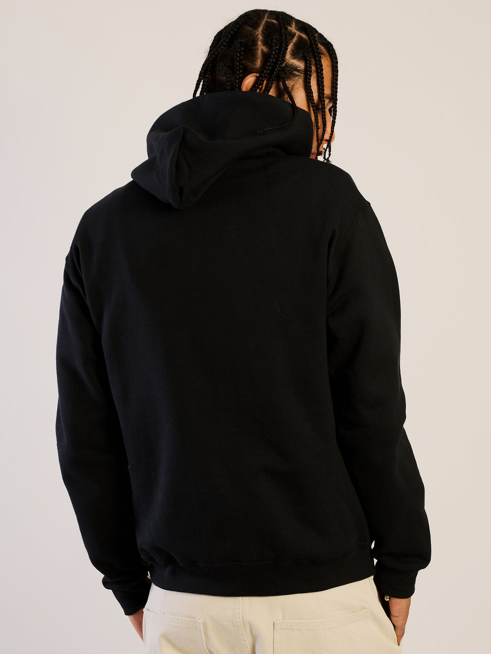 HOODIE BRODÉ HOTLINE APPAREL MUSCLE CAR NOIR