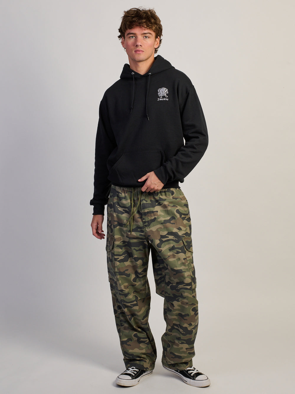HOTLINE APPAREL JIMOTHY EMBROIDERED HOODIE