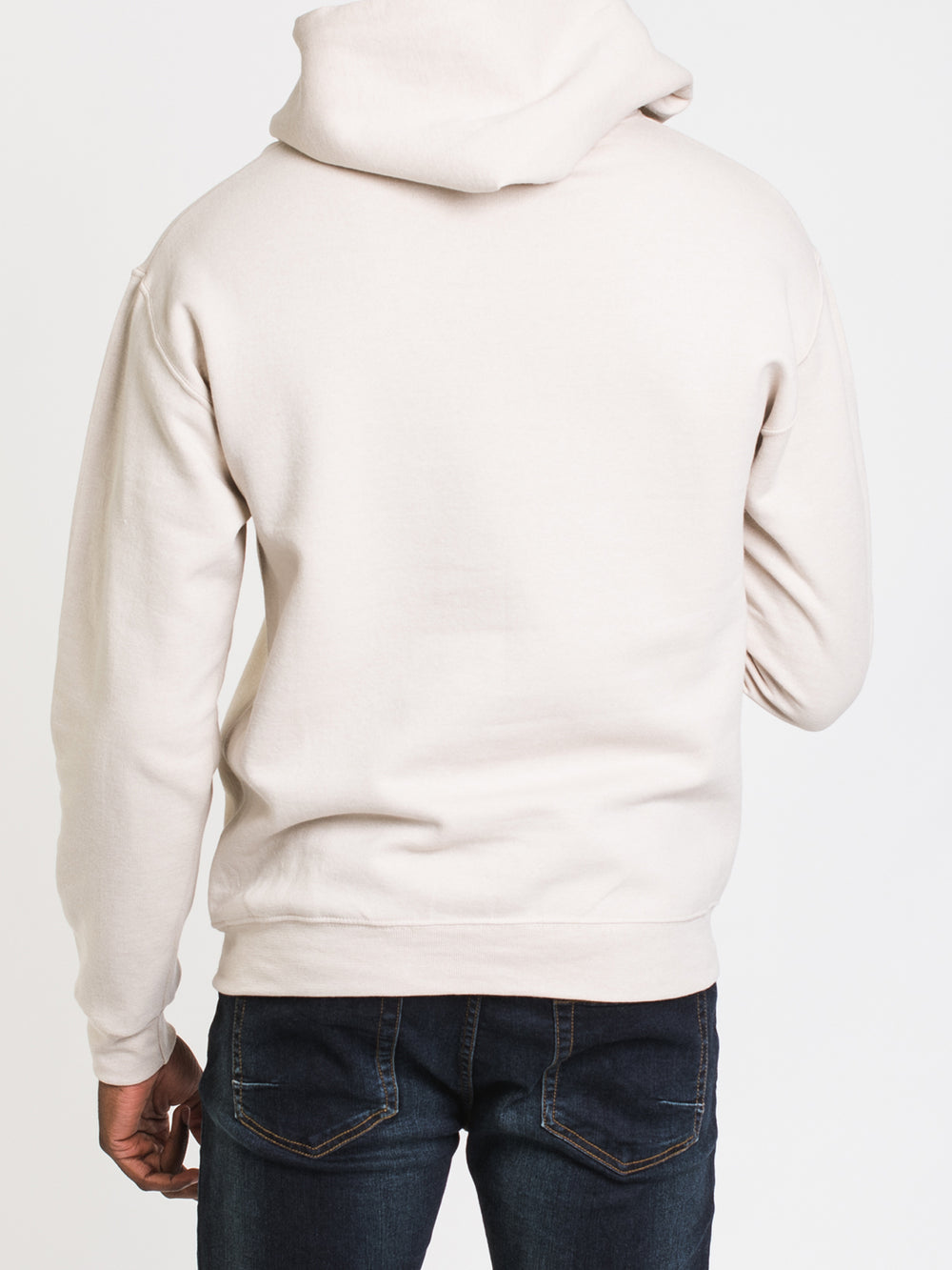 CHANDAIL À CAPUCHE UNISEXE BRODÉ SLOTH – SABLE - L