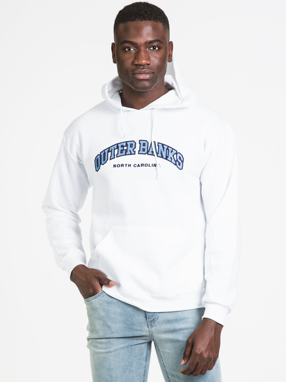 CHANDAIL À CAPUCHE BRODÉ OUTERBANKS POUR HOMME