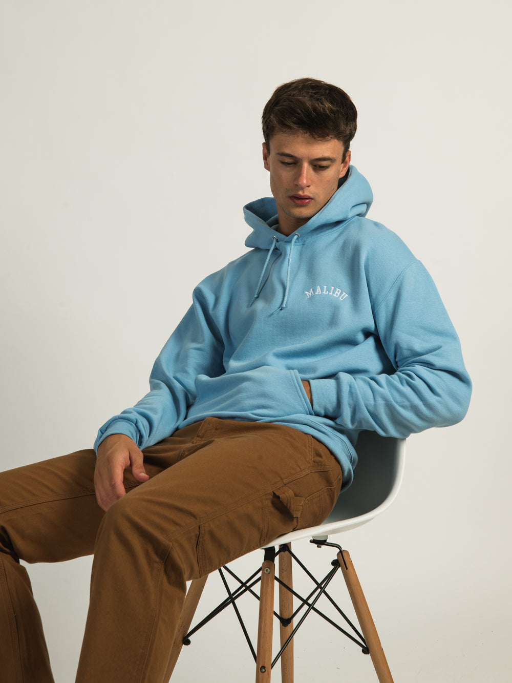 MALIBU EMBROIDERED HOODIE - CLEARANCE