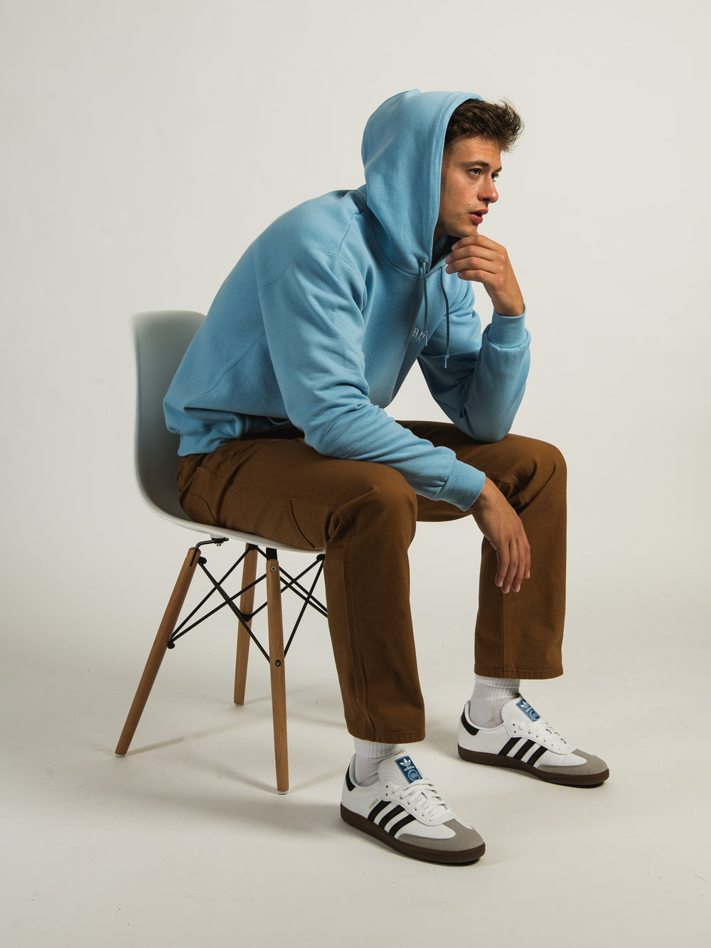 MALIBU EMBROIDERED HOODIE - CLEARANCE