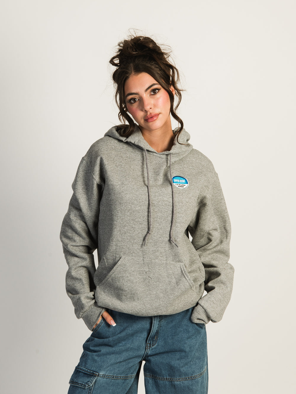 UPPER DECKY EMBROIDERED HOODIE - CLEARANCE