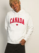 HOTLINE APPAREL HOTLINE APPAREL CANADA EMBROIDERED HOODIE - WHITE - CLEARANCE - Boathouse