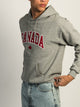 HOTLINE APPAREL HOTLINE APPAREL CANADA EMBROIDERED HOODIE - HEATHER GREY - Boathouse