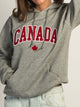 HOTLINE APPAREL HOTLINE APPAREL CANADA EMBROIDERED HOODIE - HEATHER GREY - Boathouse
