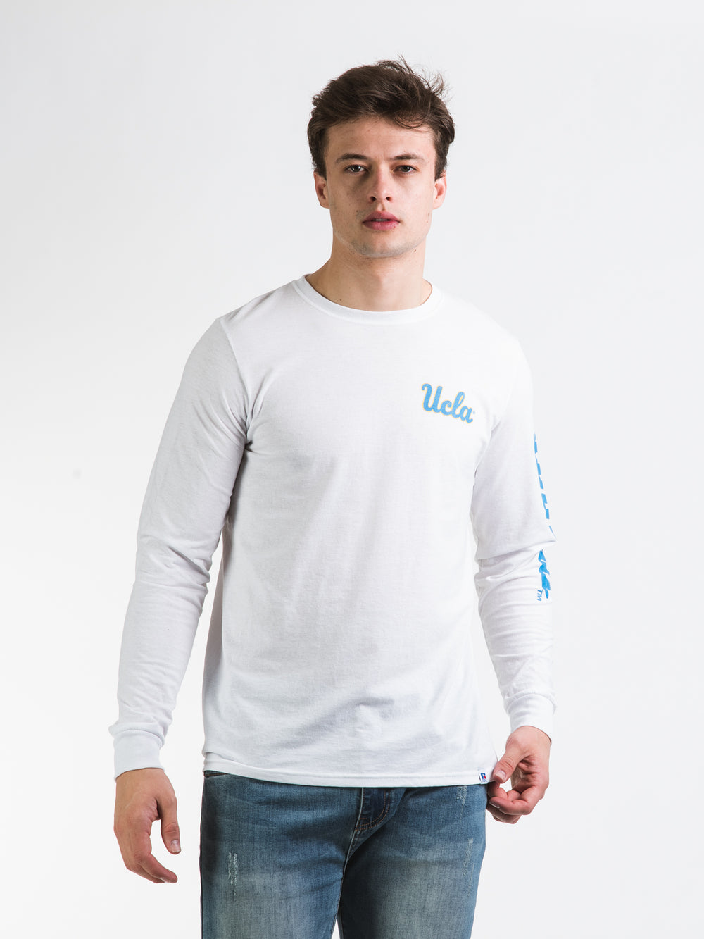 RUSSELL UCLA LONG SLEEVE TEE - CLEARANCE