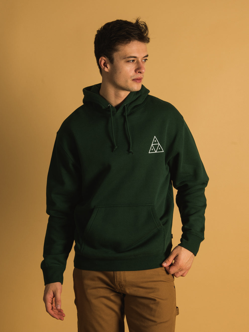HUF ESSENTIALS TT PULLOVER HOODIE - DESTOCKAGE