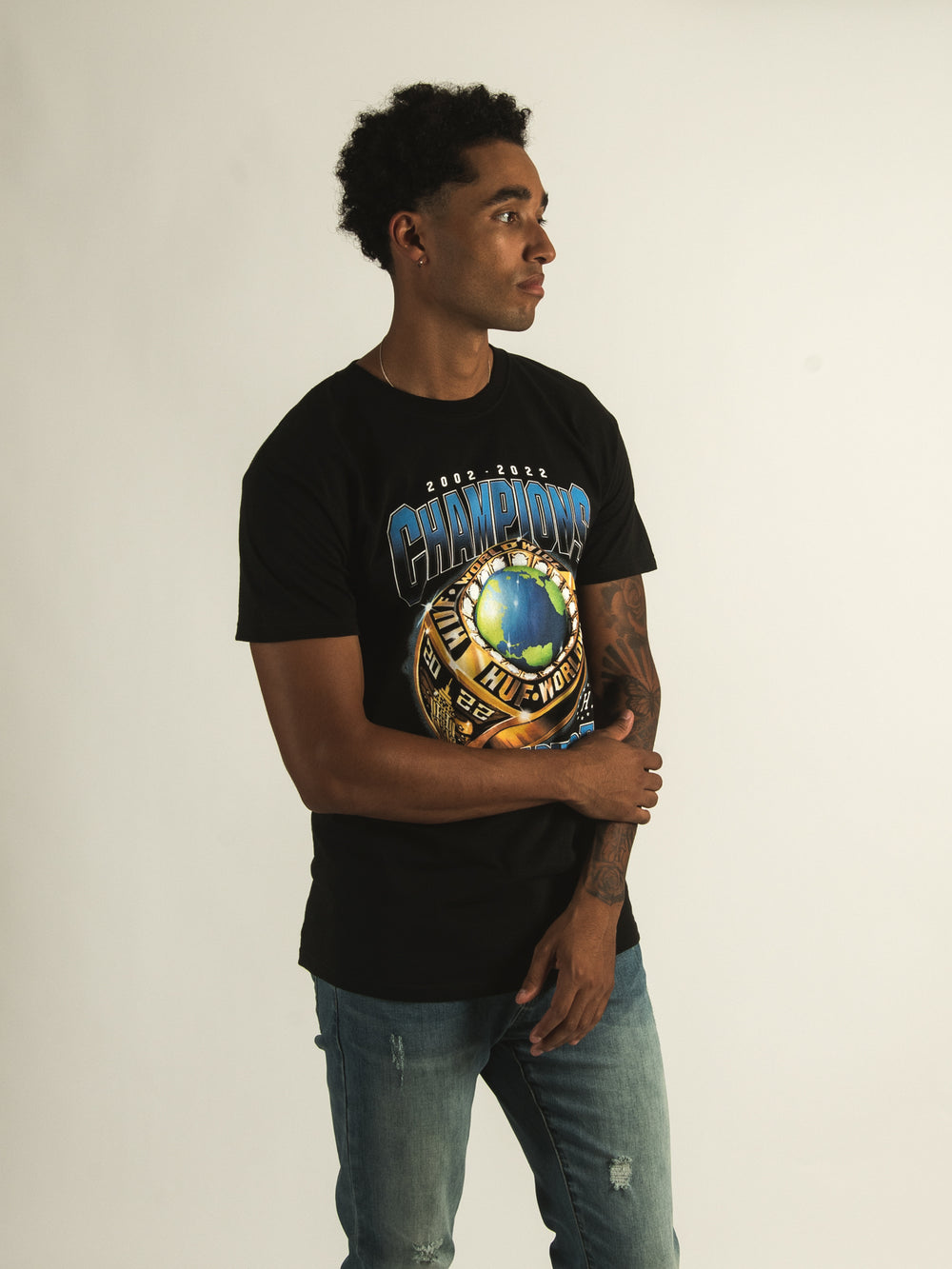 HUF CHAMPIONS T-SHIRT - CLEARANCE