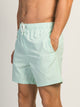 ISLAND HAZE ISLAND HAZE SEERSUCKER VOLLEY SHORT - AQUA - Boathouse