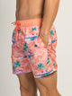 ISLAND HAZE ISLAND HAZE ISLAND PALM 5IN VOLLEY SHORT - PEACH - Boathouse