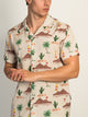 ISLAND HAZE ISLAND HAZE SCOTTSDALE SHORT SLEEVE WOVEN SHIRT - TAUPE - Boathouse