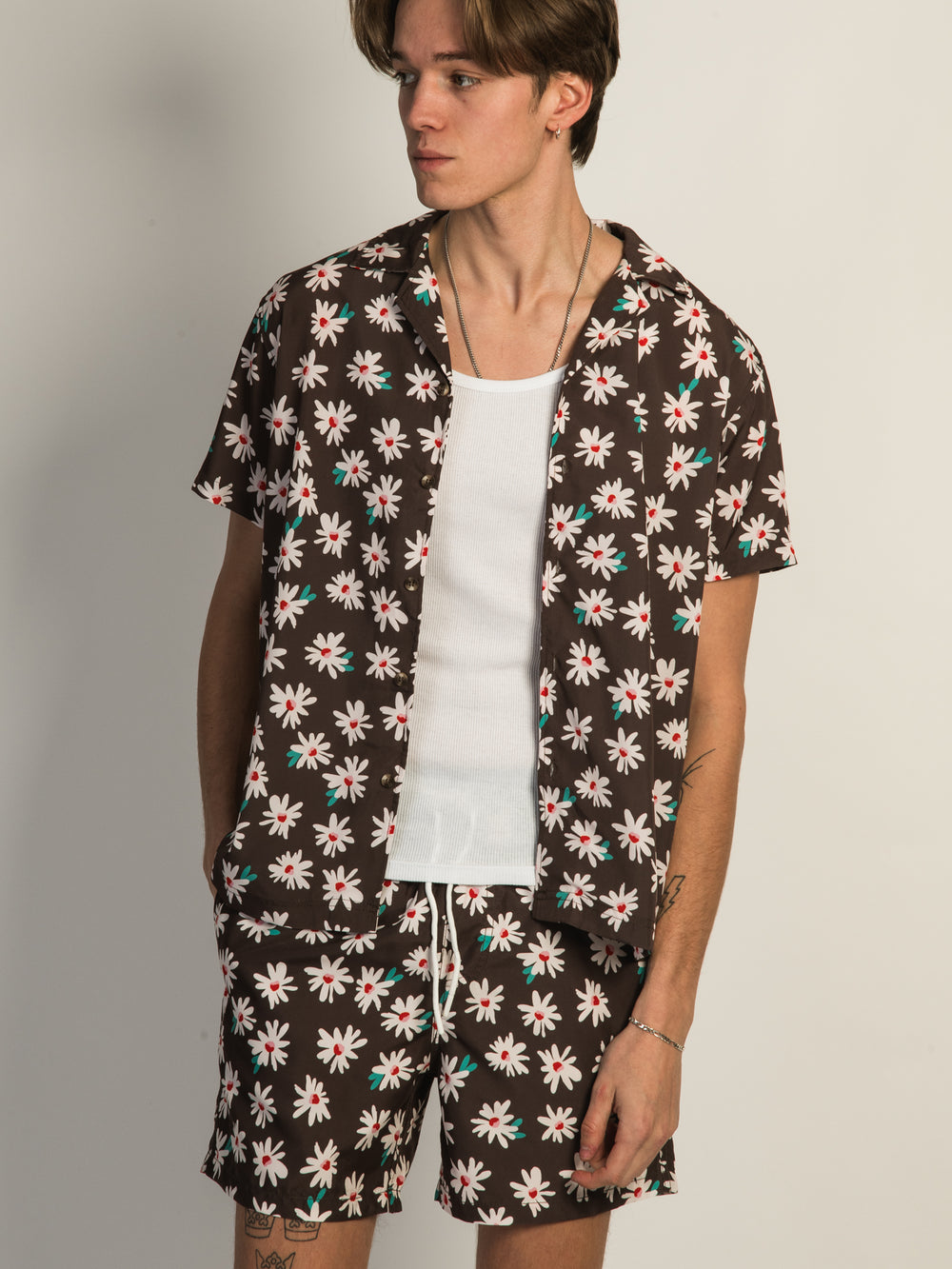 ISLAND HAZE ISLAND HAZE FLORAL SHORT SLEEVE WOVEN - CLEARANCE - Boathouse