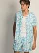 ISLAND HAZE ISLAND HAZE HIBISCUS SHORT SLEEVE WOVEN - Boathouse