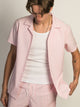 ISLAND HAZE ISLAND HAZE SEERSUCKER SHORT SLEEVE WOVEN - LIGHT ROSE - Boathouse