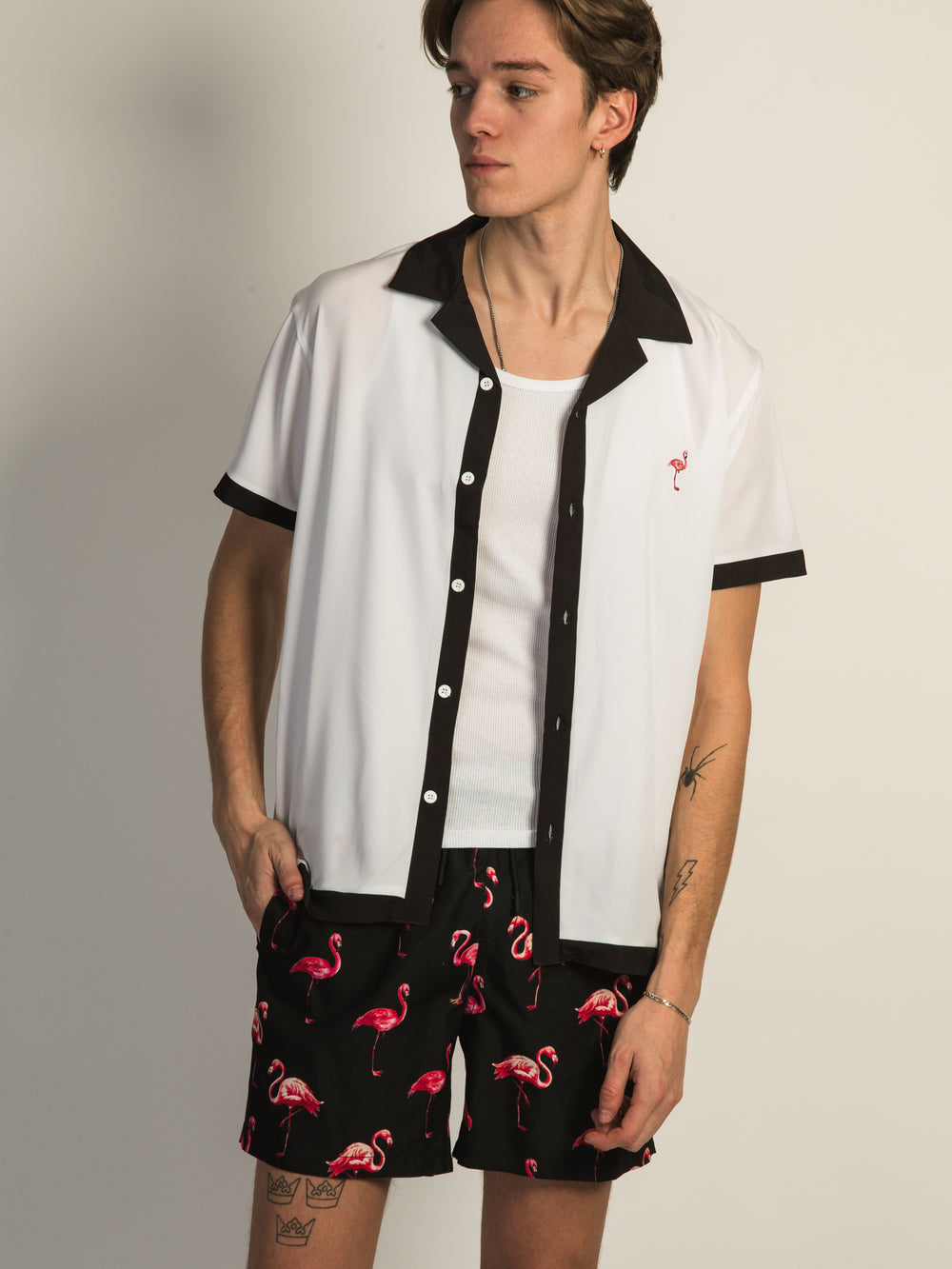 ISLAND HAZE ALOHA SHORT SLEEVE WOVEN CAMP SHIRT