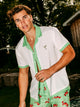ISLAND HAZE ISLAND HAZE CHEERS CRAB SHORT SLEEVE WOVEN CAMP SHIRT - Boathouse
