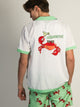 ISLAND HAZE ISLAND HAZE CHEERS CRAB SHORT SLEEVE WOVEN CAMP SHIRT - CLEARANCE - Boathouse