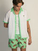 ISLAND HAZE ISLAND HAZE CHEERS CRAB SHORT SLEEVE WOVEN CAMP SHIRT - Boathouse