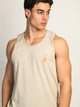 ISLAND HAZE ISLAND HAZE BEER EMBROIDERED TANK TOP - TAUPE - Boathouse