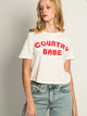 JUNK FOOD CLOTHING JUNK FOOD CLOTHING COUNTRY BABE T-SHIRT - Boathouse