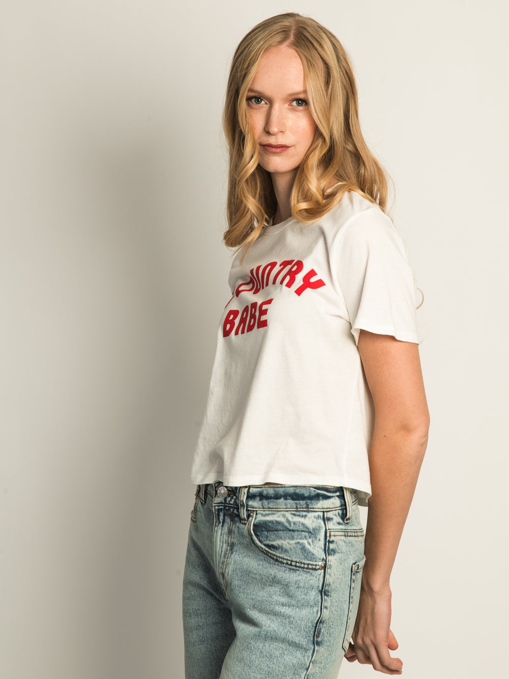 JUNK FOOD CLOTHING JUNK FOOD CLOTHING COUNTRY BABE T-SHIRT - CLEARANCE - Boathouse