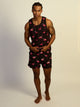 KOLBY KOLBY SWIM FLAMINGO TANK TOP - BLACK - Boathouse
