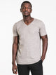 KOLBY KOLBY SIG MELANGE V-NECK TEE - CLEARANCE - Boathouse