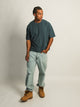 KOLBY SHORT CUT KNIT TEE - TEAL