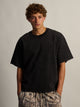 T-SHIRT POIDS LOURD COURT KOLBY - NOIR