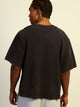 T-SHIRT POIDS LOURD COURT KOLBY - NOIR