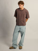 KOLBY KOLBY SHORT CUT HEAVYWEIGHT TEE - BROWN - Boathouse