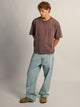 KOLBY KOLBY SHORT CUT HEAVYWEIGHT TEE - BROWN - Boathouse
