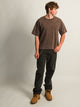 KOLBY KOLBY SHORT CUT HEAVYWEIGHT TEE - BROWN - Boathouse