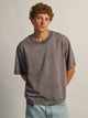 KOLBY KOLBY SHORT CUT HEAVYWEIGHT TEE - CHARCOAL - Boathouse