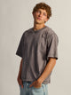 KOLBY KOLBY SHORT CUT HEAVYWEIGHT TEE - CHARCOAL - Boathouse