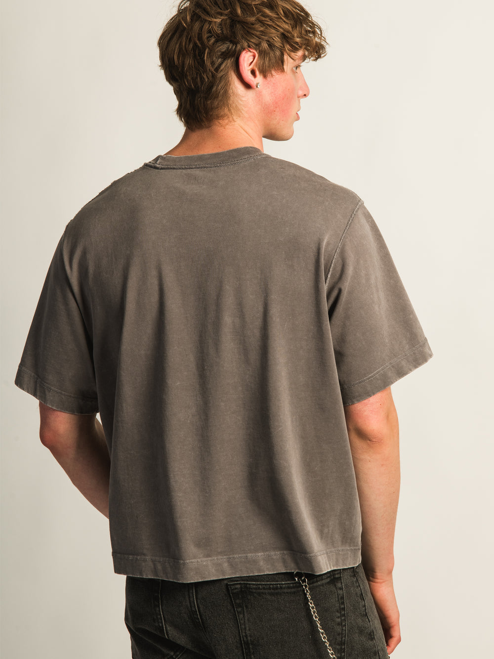 T-SHIRT COURT KOLBY HEAVYWEIGHT - CHARCOAL