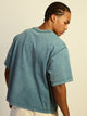 T-SHIRT POIDS LOURD COURT KOLBY -TEAL FONCÉ