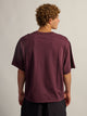 KOLBY KOLBY SHORT CUT HEAVYWEIGHT TEE - PLUM - Boathouse