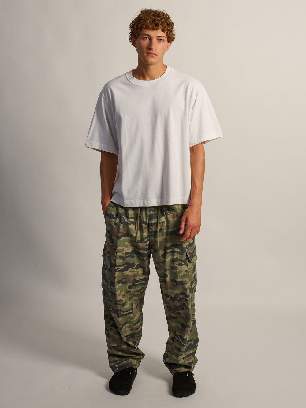 KOLBY SHORT CUT HEAVYWEIGHT TEE - WHITE